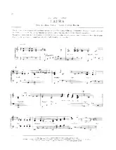 download the accordion score Laura in PDF format