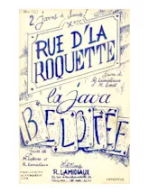 download the accordion score La java belotée in PDF format