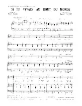 download the accordion score Si tu vivais au bout du monde (Slow Boléro) in PDF format