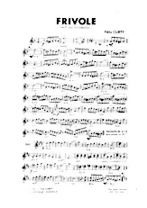 descargar la partitura para acordeón Frivole (Valse) en formato PDF