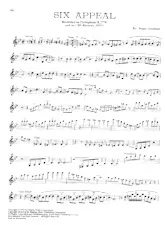 descargar la partitura para acordeón Six Appeal en formato PDF