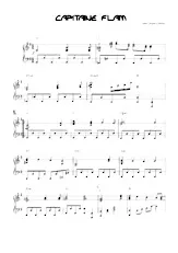 télécharger la partition d'accordéon Capitaine Flam (Chant : Richard Simon) au format PDF