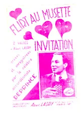 télécharger la partition d'accordéon Flirt au musette + Invitation (Valse) au format PDF