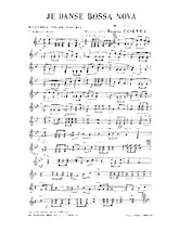 descargar la partitura para acordeón Je danse bossa nova en formato PDF