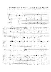 télécharger la partition d'accordéon Waarom ben ik met kerstmis weer alleen (Chant : Koos Alberts) (Slow Rock) au format PDF