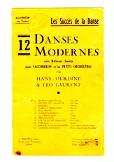download the accordion score Recueil : 12 danses modernes in PDF format