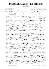 download the accordion score Promenade étoilée (Boléro) in PDF format