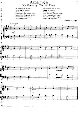 scarica la spartito per fisarmonica America (My Country Tis of Thee) (Valse) in formato PDF