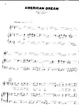 descargar la partitura para acordeón American Dream en formato PDF