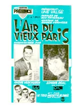 télécharger la partition d'accordéon L'air du vieux Paris (Orchestration Complète) (Valse) au format PDF