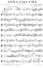 scarica la spartito per fisarmonica Anna Cha Cha in formato PDF