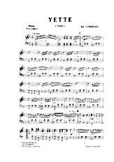 scarica la spartito per fisarmonica Yette + Gracieuse (Valse) in formato PDF