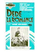 télécharger la partition d'accordéon Dédé la romance (Orchestration Complète) (Valse) au format PDF