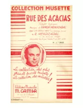 download the accordion score Rue des Acacias in PDF format