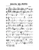 télécharger la partition d'accordéon Rosita del pueyo (Paso Doble) au format PDF