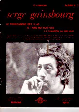 télécharger la partition d'accordéon Serge Gainsbourg : Album n°2 (12 Titres) au format PDF