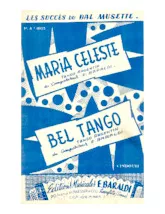 télécharger la partition d'accordéon Maria Céleste (Orchestration) (Tango Argentin) au format PDF