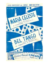 scarica la spartito per fisarmonica Maria Céleste (Orchestration) (Tango Argentin) in formato PDF