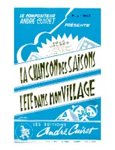 download the accordion score L'été dans mon village (Orchestration) (Valse) in PDF format