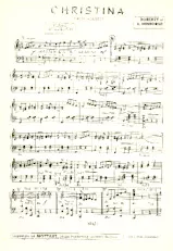 télécharger la partition d'accordéon Christina (Orchestration)  (Valse Musette) au format PDF