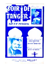 télécharger la partition d'accordéon Soir de Tanger (Asi es Tanger) (Orchestration) (Boléro) au format PDF