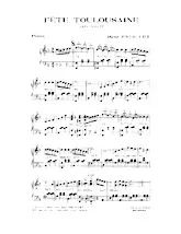 télécharger la partition d'accordéon Fête Toulousaine (Java Valse) au format PDF