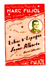 télécharger la partition d'accordéon Echo d'Espagne + Senor Alberto (Orchestration) (Paso Doble) au format PDF