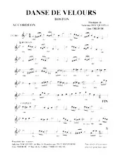 scarica la spartito per fisarmonica Danse de velours (Boston) in formato PDF