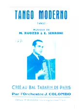 télécharger la partition d'accordéon Tango Moderno (Orchestration) au format PDF