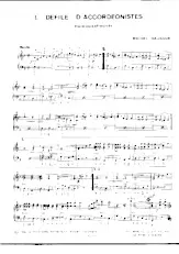 download the accordion score Défilé d'accordéonistes (Harmonikafreunde) (1er + 2ème Accordéon) (Marche) in PDF format