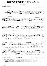 download the accordion score Bienvenue les amis (Paso Doble) in PDF format