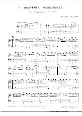 download the accordion score Bruyères Vosgiennes (Ein Straüsschen Heidekraut) (1er + 2ème Accordéon) (Valse Ländler) in PDF format