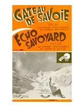 télécharger la partition d'accordéon Gâteau de Savoie (Orchestration) (Valse) au format PDF