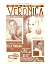 télécharger la partition d'accordéon Véronica (Chant : José Lucchesi / Jean Valenti) (Rumba) au format PDF