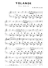 download the accordion score Yolande (Polka Marche) in PDF format