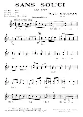 descargar la partitura para acordeón Sans Souci (One Step) en formato PDF
