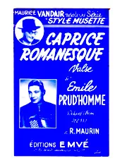 descargar la partitura para acordeón Caprice Romanesque (Valse Musette) en formato PDF