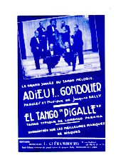 télécharger la partition d'accordéon Adieu Gondolier (Orchestration) (Tango) au format PDF