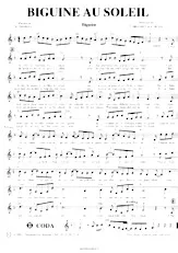 download the accordion score Biguine au soleil in PDF format