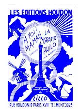 télécharger la partition d'accordéon A toi Maman + La grand' philo (Orchestration) (Schottisch + Java Mazurka) au format PDF