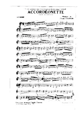 download the accordion score Accordéonette (Valse) in PDF format