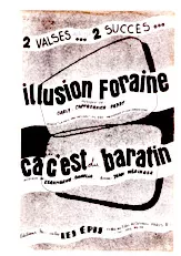 download the accordion score Illusion Foraine (Sur les motifs de la chanson de Carly) (Valse) in PDF format