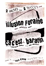 descargar la partitura para acordeón Illusion Foraine (Sur les motifs de la chanson de Carly) (Valse) en formato PDF