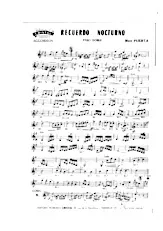 scarica la spartito per fisarmonica Recuerdo Nocturno (Orchestration) (Paso Doble) in formato PDF