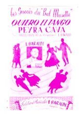 descargar la partitura para acordeón Quiero el Tango + Peyra Cava (Tango Argentin) en formato PDF