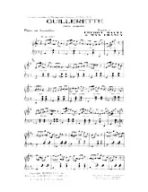 descargar la partitura para acordeón Guillerette (Java Musette) en formato PDF