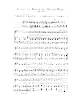 download the accordion score C'est la folie du grand Paris (One Step) in PDF format