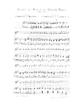 descargar la partitura para acordeón C'est la folie du grand Paris (One Step) en formato PDF