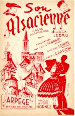 descargar la partitura para acordeón Son Alsacienne (Chant : Georges Guétary) (Valse Chantée) en formato PDF