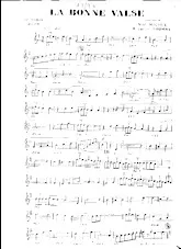 download the accordion score La bonne valse in PDF format